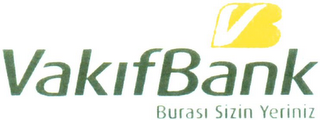 VB VAKIFBANK BURASI SIZIN YERINIZ logo