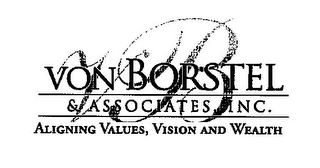VB VON BORSTEL & ASSOCIATES, INC. ALIGNING VALUES, VISION AND WEALTH logo
