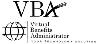 VBA VIRTUAL BENEFITS ADMINISTRATOR YOUR TECHNOLOGY SOLUTION logo