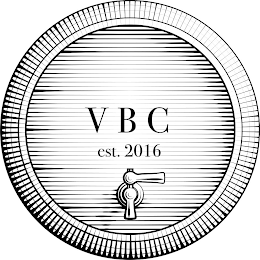 VBC EST. 2016 logo