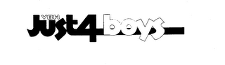 VBH JUST 4 BOYS logo