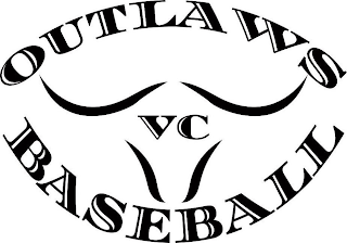 VC OUTLAWS BASEBALL logo