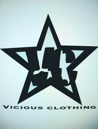 VC VICIOUS CLOTHING logo