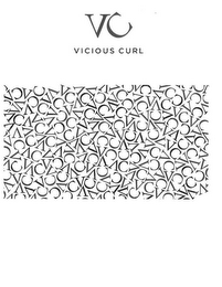 VC VICIOUS CURL logo