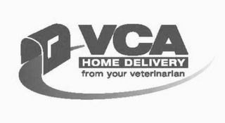 VCA HOME DELIVERY FROM YOUR VETERINARIAN logo