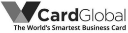 VCARDGLOBAL THE WORLD'S SMARTEST BUSINESS CARD logo