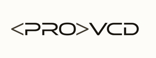 <PRO>VCD logo