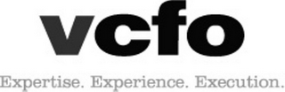 VCFO EXPERTISE. EXPERIENCE. EXECUTION. logo