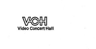 VCH VIDEO CONCERT HALL logo