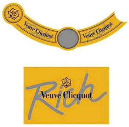VCP VEUVE CLICQUOT RICH VCP VEUVE CLICQUOT RICH VEUVE CLICQUOT RICH logo