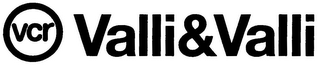 VCR VALLI & VALLI logo