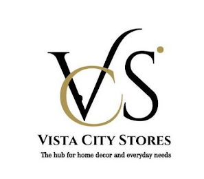 VCS VISTA CITY STORES THE HUB FOR HOME DECOR AND EVERYDAY NEEDS logo