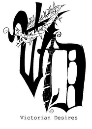 VD VICTORIAN DESIRES logo