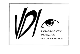 VDI VISUAL EYES DESIGN & ILLUSTRATION logo