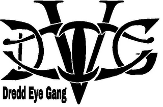 VDIG DREDD EYE GANG logo