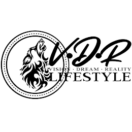 V·D·R VISION · DREAM · REALITY LIFESTYLE logo