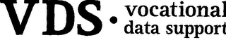 VDS VOCATIONAL DATA SUPPORT logo