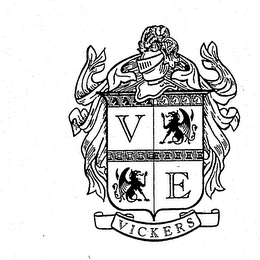 VE VICKERS logo