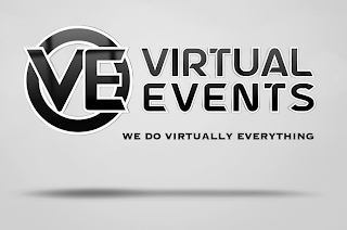 VE VIRTUAL EVENTS WE DO VIRTUALLY EVERYTHING logo