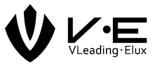 V·E VLEADING·ELUX logo