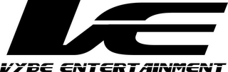 VE VYBE ENTERTAINMENT logo