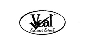 VEAL EAT SMART. EAT WELL. logo