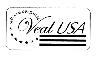 VEAL USA U.S. MILK-FED VEAL logo