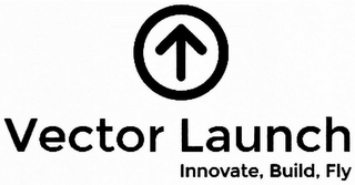 VECTOR LAUNCH INNOVATE, BUILD, FLY logo