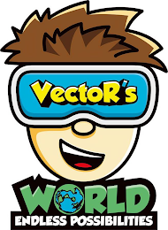 VECTOR'S WORLD ENDLESS POSSIBILITIES logo