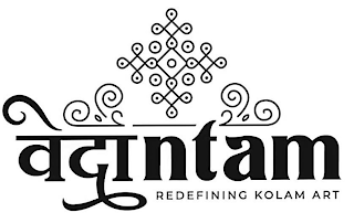 VEDANTAM REDEFINING KOLAM ART logo
