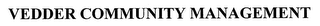 VEDDER COMMUNITY MANAGEMENT logo