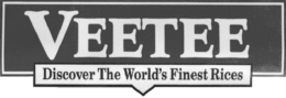 VEETEE DISCOVER THE WORLD'S FINEST RICES logo