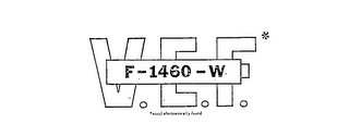 V.E.F. F-1460-W logo