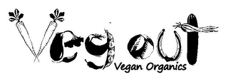 VEG OUT VEGAN ORGANICS logo