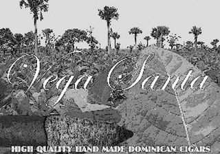 VEGA SANTA HIGH QUALITY HAND MADE DOMINICAN CIGARS logo
