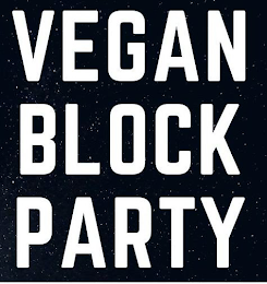 VEGAN BLOCK PARTY logo