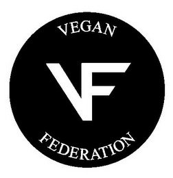 VEGAN FEDERATION VF logo