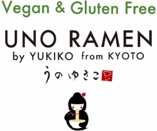 VEGAN & GLUTEN FREE UNO RAMEN BY YUKIKO FROM KYOTO logo