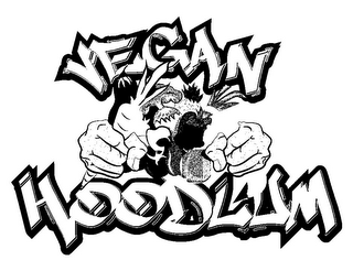 VEGAN HOODLUM logo