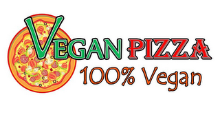 VEGAN PIZZA 100% VEGAN logo