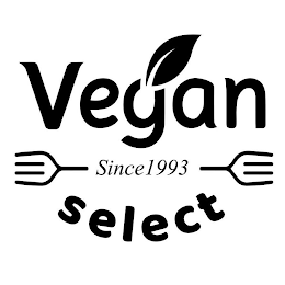 VEGAN SELECT SINCE 1993 logo