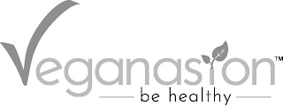 VEGANASION BE HEALTHY logo