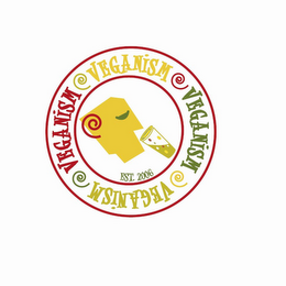 VEGANISM EST. 2006 logo