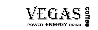 VEGAS COFFEE POWER ENERGY DRINK logo