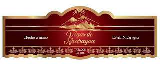 VEGAS DE NICARAGUA HECHO A MANO ESTELI NICARAGUA TABACOS DE SOL logo