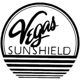 VEGAS SUNSHIELD AND DESIGN logo