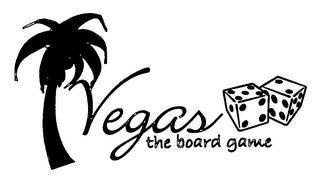 VEGAS THE BOARD GAME logo