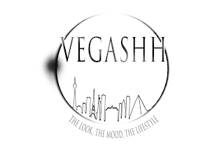 VEGASHH THE LOOK, THE MOOD, THE LIFESTYLE logo