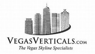 VEGASVERTICALS.COM THE VEGAS SKYLINE SPECIALISTS logo