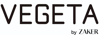 VEGETA BY ZAKER logo